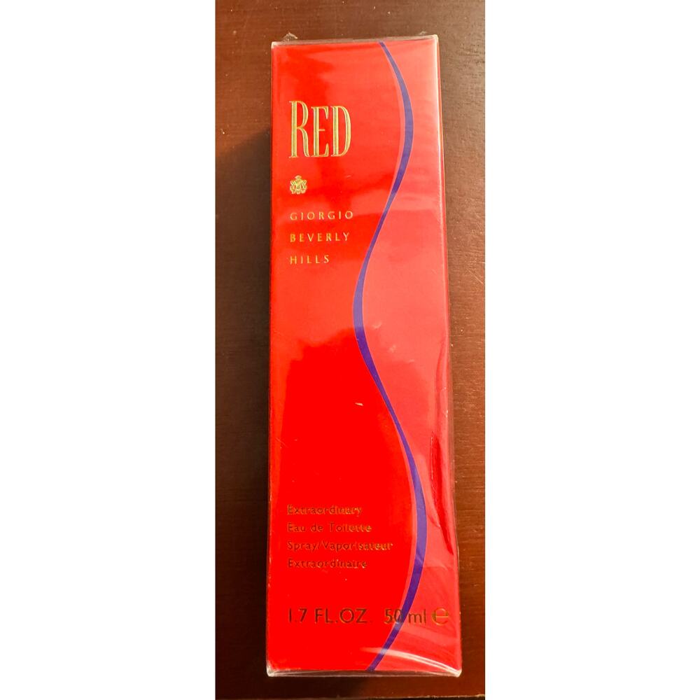 RED by Giorgio Beverly Hills Eau De Toilette Spray BRAND NEW SEALED